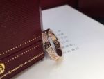 Perfect Replica Cartier Love Ring-Rose Gold Diamond
